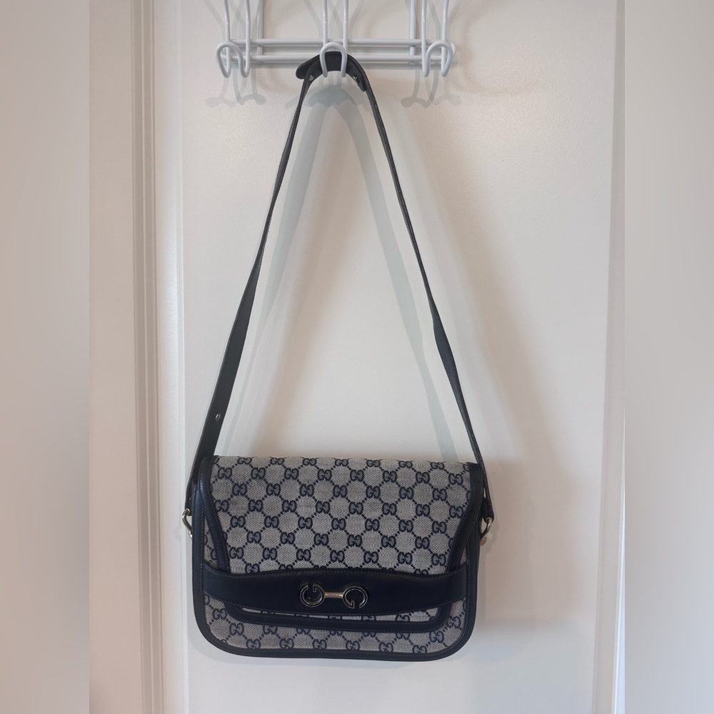 Vintage Gucci GG Canvas Shoulder Bag - Picture 2 of 13
